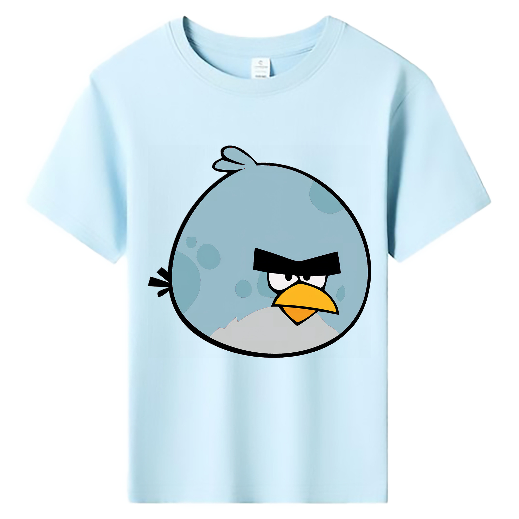 （画像用） Angry Birds アングリーバード 綿100％キッズTシャツ（フロントプリント）